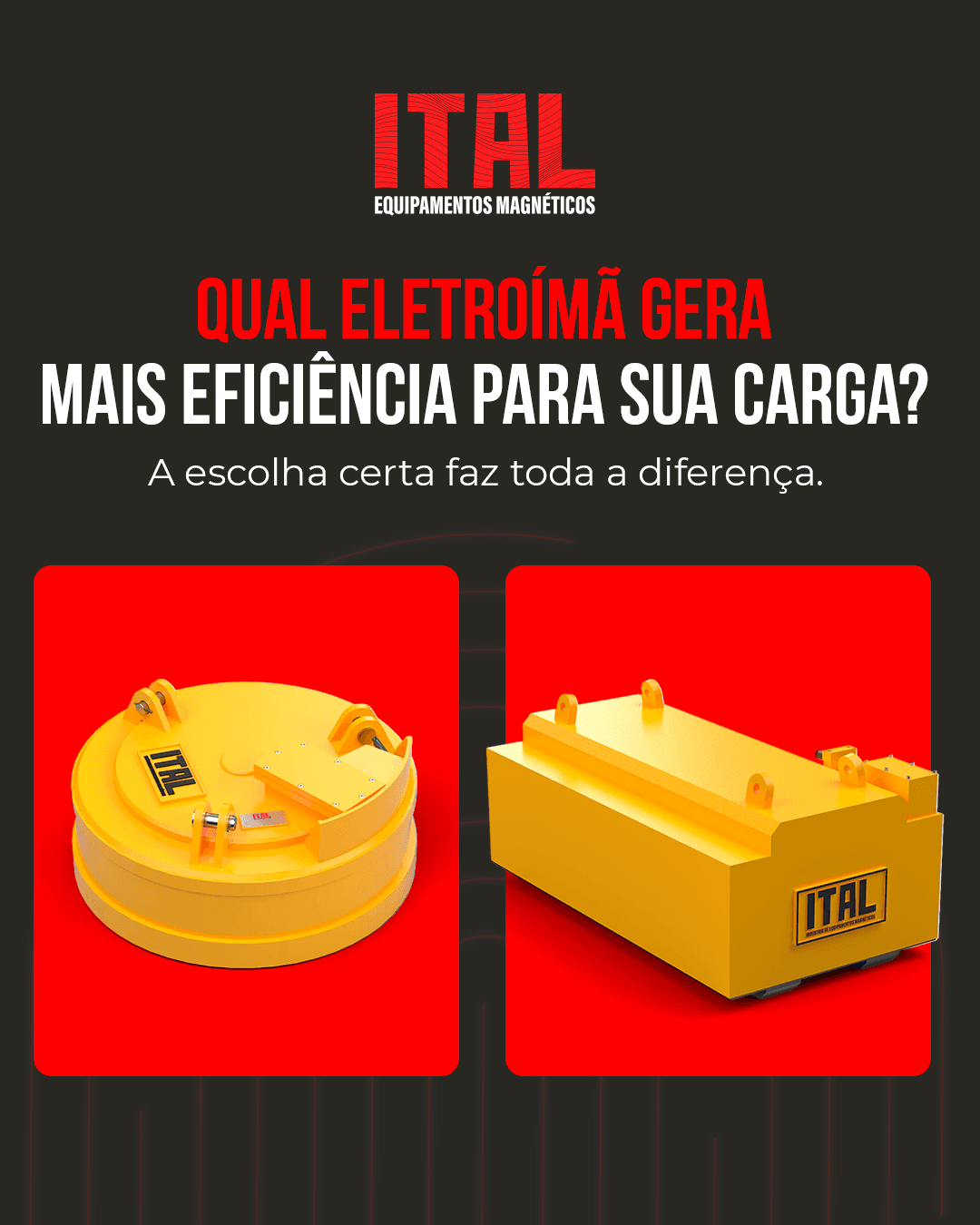 Eletroímã Circular ou Retangular: Como Escolher a Melhor Solução para Sua Operação