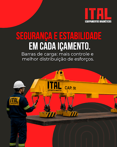 Mais Segurança na Movimentação de Cargas Metálicas: Por Que o Equipamento Certo Faz Toda a Diferença